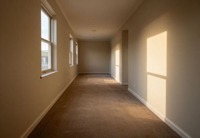 Fresh, odour-free living room in Dean Park after professional removal