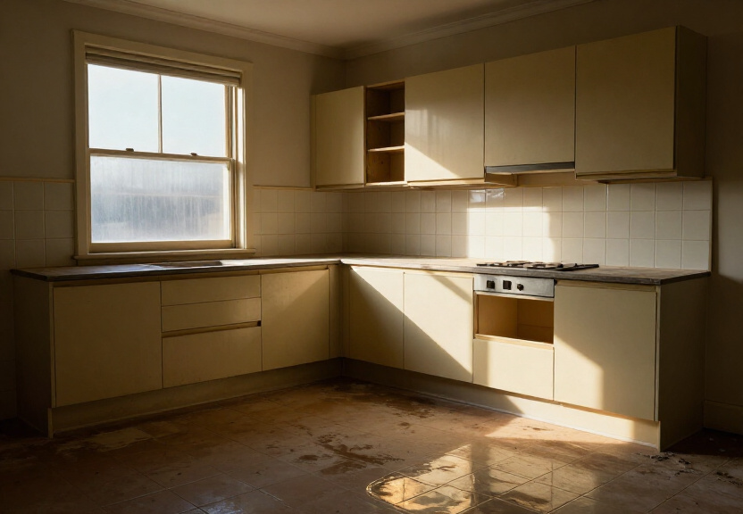 Restored office in Dean Park after flood restoration